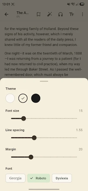 Verbatio: learn by reading Screenshot 3