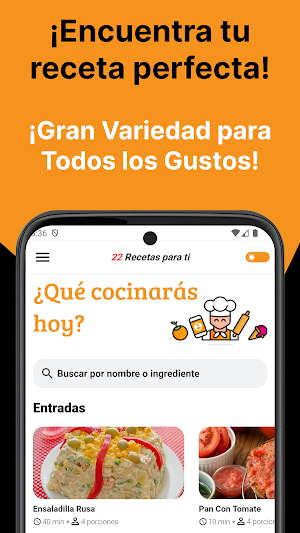 Recetas Comida Española Screenshot 1