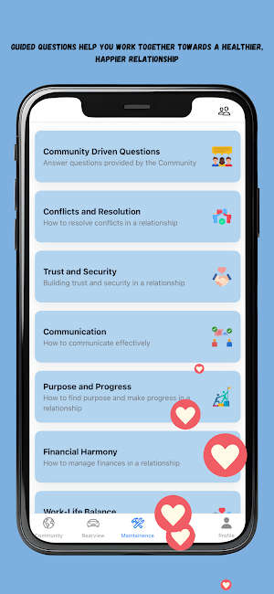Rearviewmirror: Couples App Screenshot 1