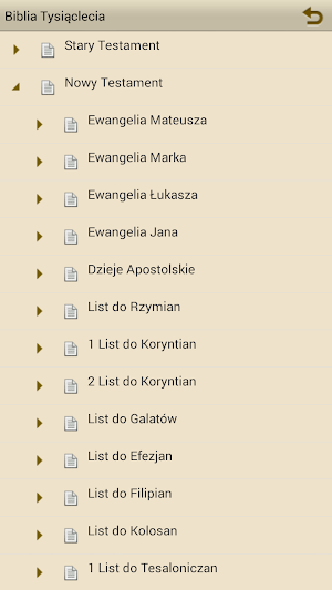 Biblia Tysiąclecia Screenshot 1