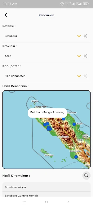 GeoRIMA Screenshot 3