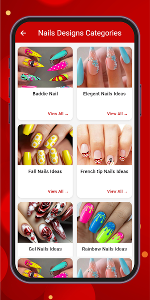 AR Nails Design Ideas Editor Screenshot 3