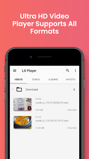 LX Player - All video Player Screenshot 0