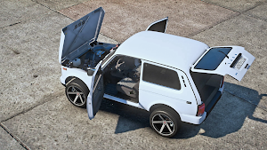 Lada Niva City Driving Simulator Screenshot 0
