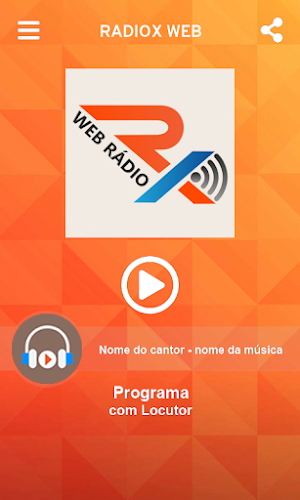RadioX Web Screenshot 1