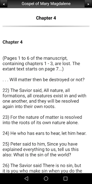 Gospel of Mary Magdalene Screenshot 2