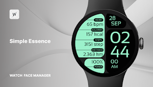 Simple Essence - watch face Screenshot 0