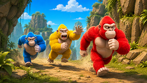 Gorilla Escape Adventure Screenshot 2