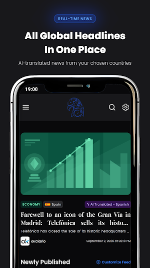 Minfawq World Headlines & News Screenshot 0