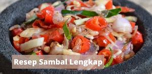 Resep Sambal Lengkap Screenshot 0