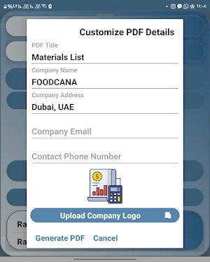 Product Calculator Screenshot 0