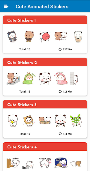 WASticker Animated Stickers Screenshot 0