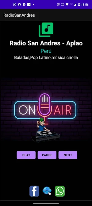 Radio San Andres de Aplao Screenshot 1