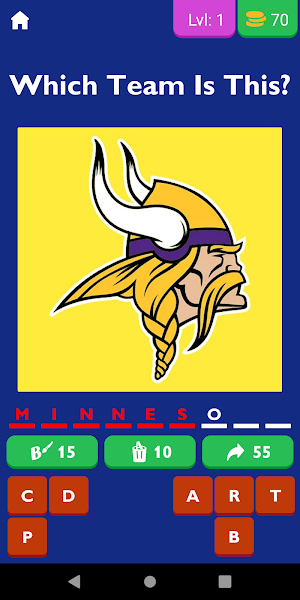 Guess The NFL Logo Quiz Screenshot 0