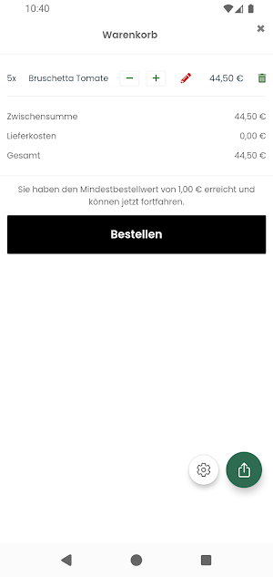 Dolomiti Pizzeria Screenshot 2