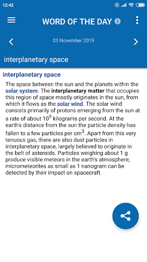 Oxford Dictionary of Physics Screenshot 3