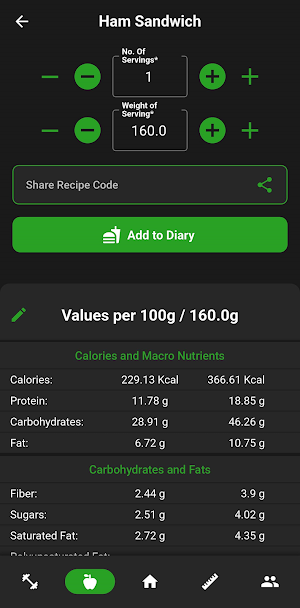 NutriMotion: Diet & Gym Logger Screenshot 3