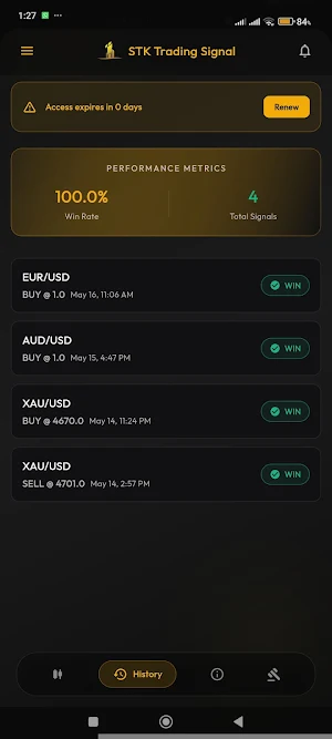 STK Trading Signal Screenshot 0
