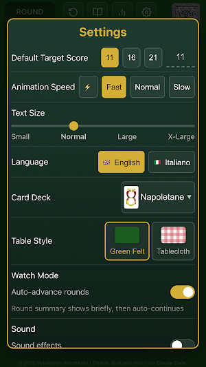 Scopa AI Screenshot 3