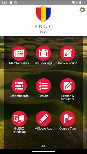 Paraparaumu Beach Golf Club Screenshot 0