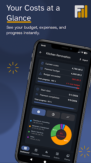 Fiscora: Budget & Cost Tracker Screenshot 0