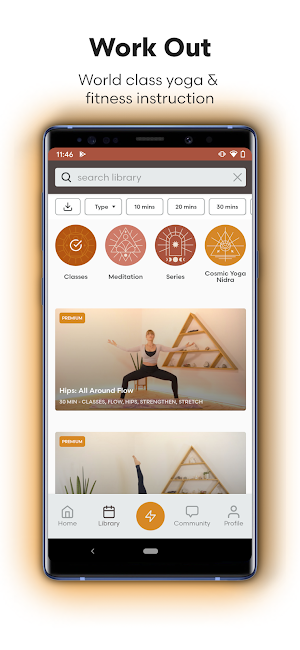 Caley Alyssa: Workout & workin, yoga & meditation Screenshot 1