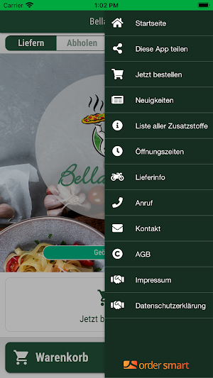 Bella Mia Erlangen Screenshot 2