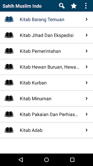 Sahih Muslim - Indonesia Screenshot 1