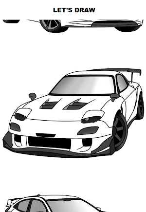 Draw Cars: Sport Screenshot 0