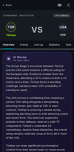 MatchPulse Football Cup 2026 Screenshot 1