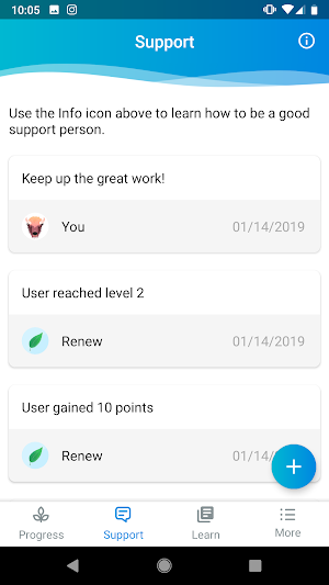 Renew Support Screenshot 3