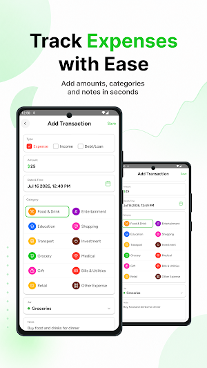 Budget: Money Tracker Screenshot 2