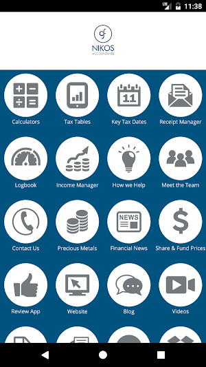 GF Nikos Accountants Screenshot 1