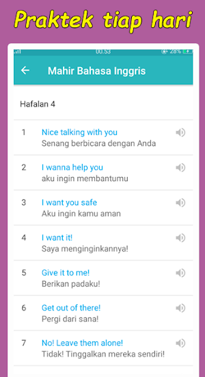 Mahir bahasa Inggris Screenshot 3