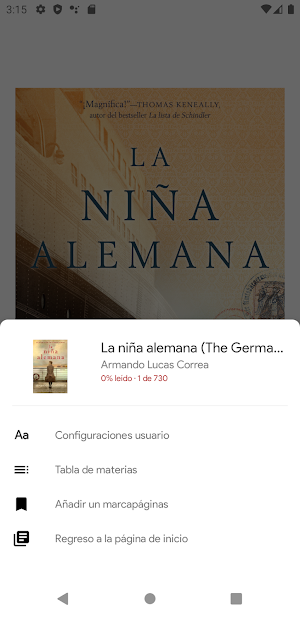 Biblio-e Instituto Cervantes Screenshot 2