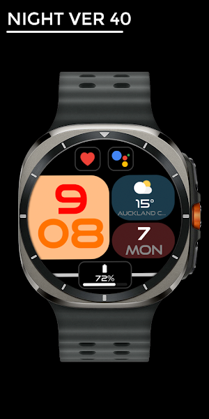 Night ver 40 - watch face Screenshot 0