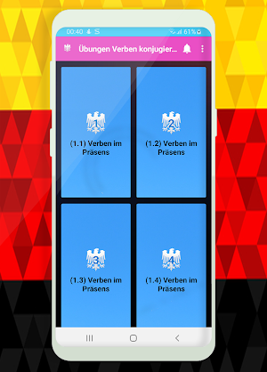 Übungen Verben konjugieren Screenshot 1