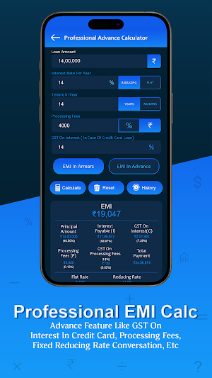Easy EMI Calculator Screenshot 3