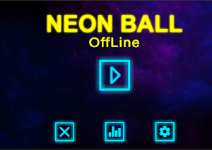 Neon Yellow Balls. Screenshot 0
