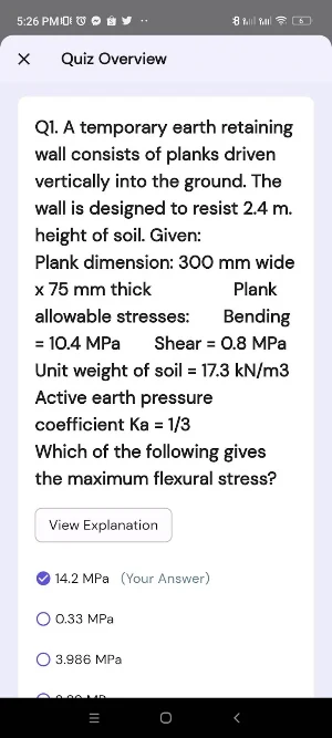 Civil Engineer Reviewer Screenshot 3