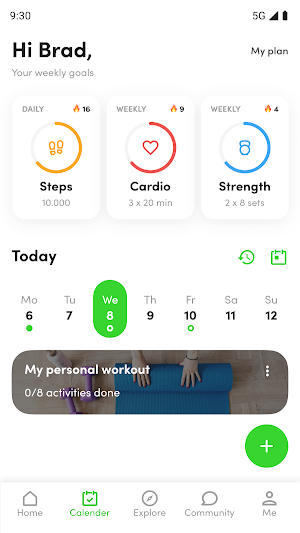 Wetrain - Entrenament i salut Screenshot 0