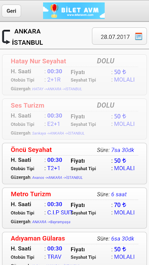 BiletAVM - Uçak Bileti Screenshot 2