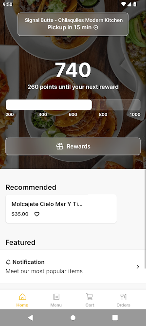 Chilaquiles Modern Kitchen Screenshot 0