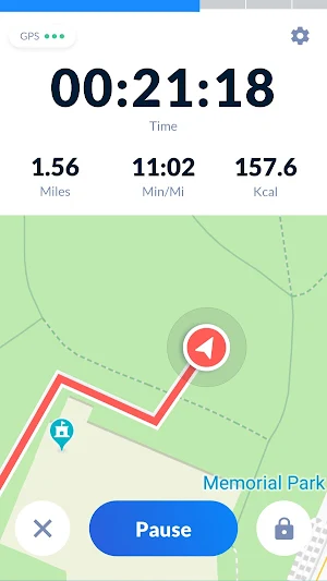 Step Tracker - Pedometer Free & Calorie Tracker Screenshot 1