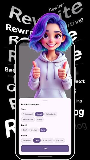 BetterText AI Screenshot 1
