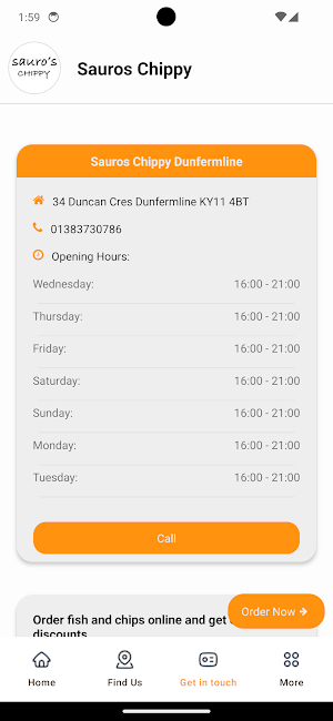 Sauros Chippy Dunfermline Screenshot 3