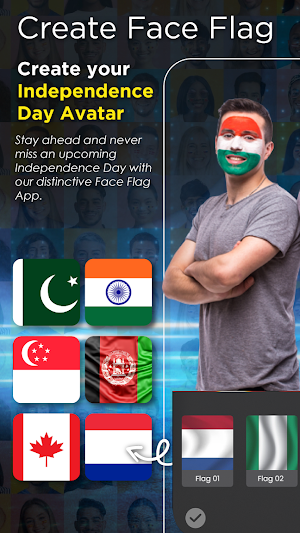 Face Flag Screenshot 0