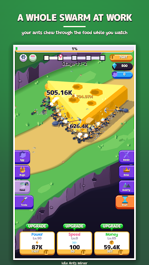 Ants idle merge rpg Screenshot 0