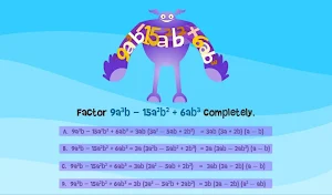 Factoring Completely Screenshot 3