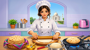 Indian Food Cooking Games Screenshot 1